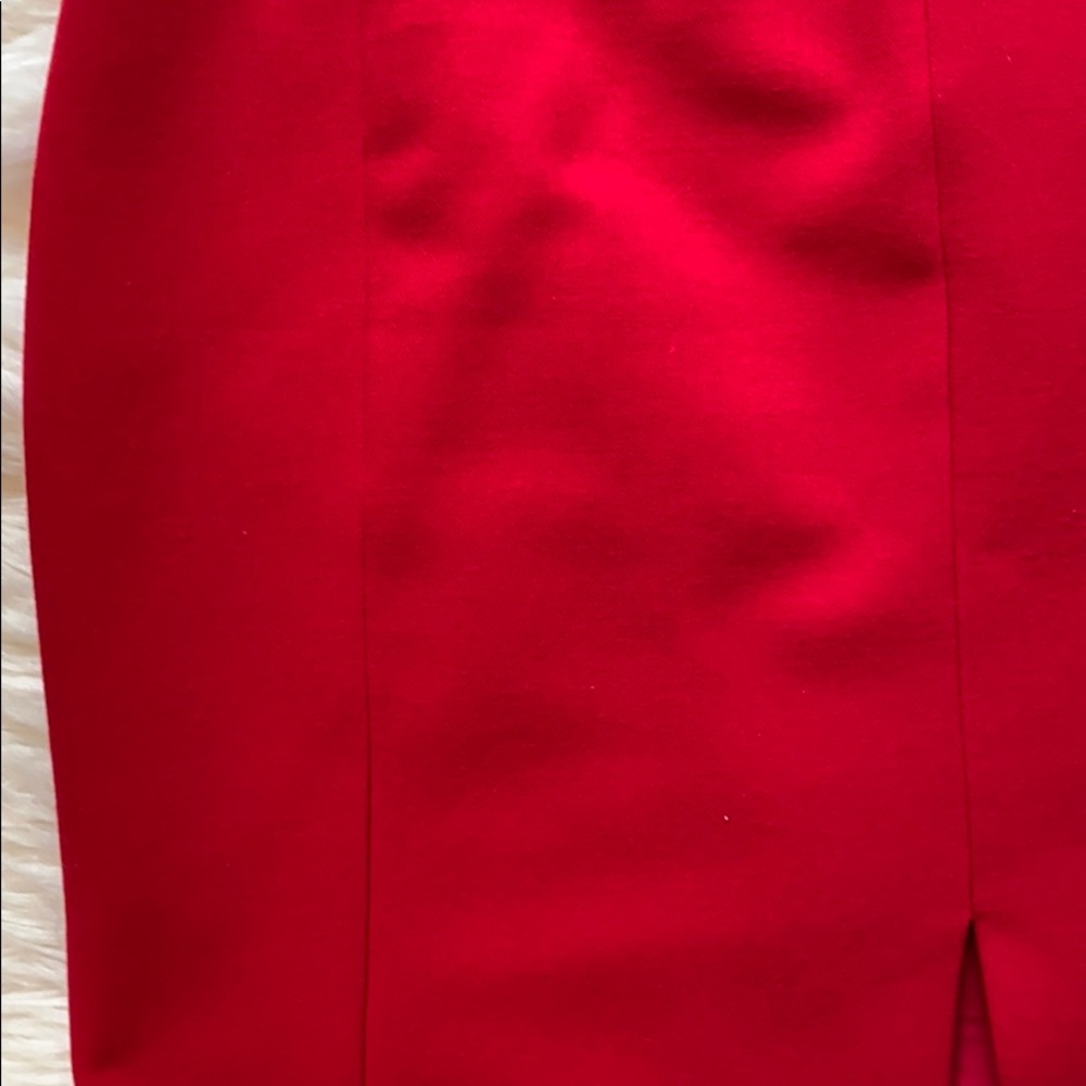 Red Ann Taylor skirt - Picture 8 of 8